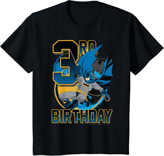 DC Comics Batman 3rd Birthday Action Shot T-Shirt