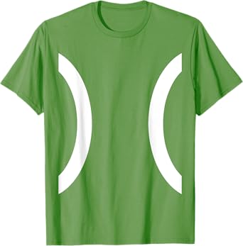 Tennis Ball Costume Funny Boys Tennis Halloween Costume T-Shirt
