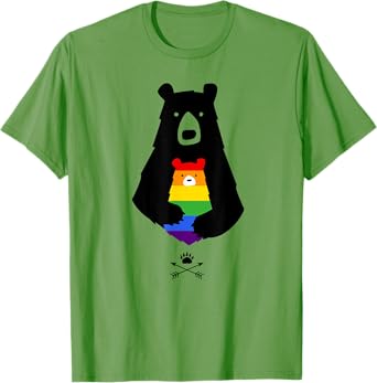 LGBT Mom Mama Bear LGBT Shirt Mothers Gift T-Shirt