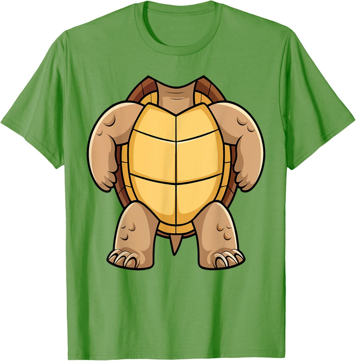 Turtle Shirt Adult Kids Men Women Turtle Shell Costume T-Shirt