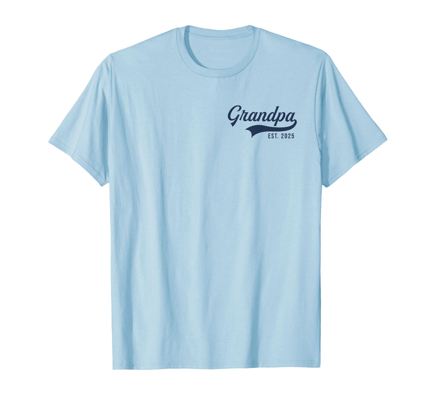 Grandpa Est 2025 Promoted To Grandpa 2025 New Grandpa T-Shirt