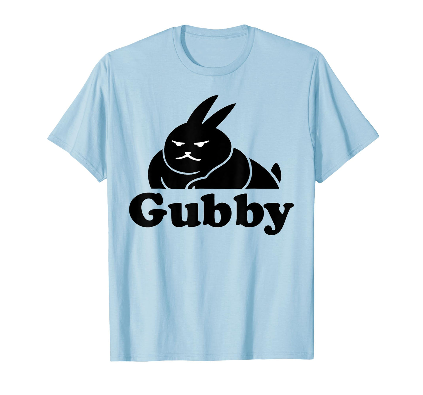 Gubby Funny Bunny Meme Angry Cute Rabbit Face T-Shirt