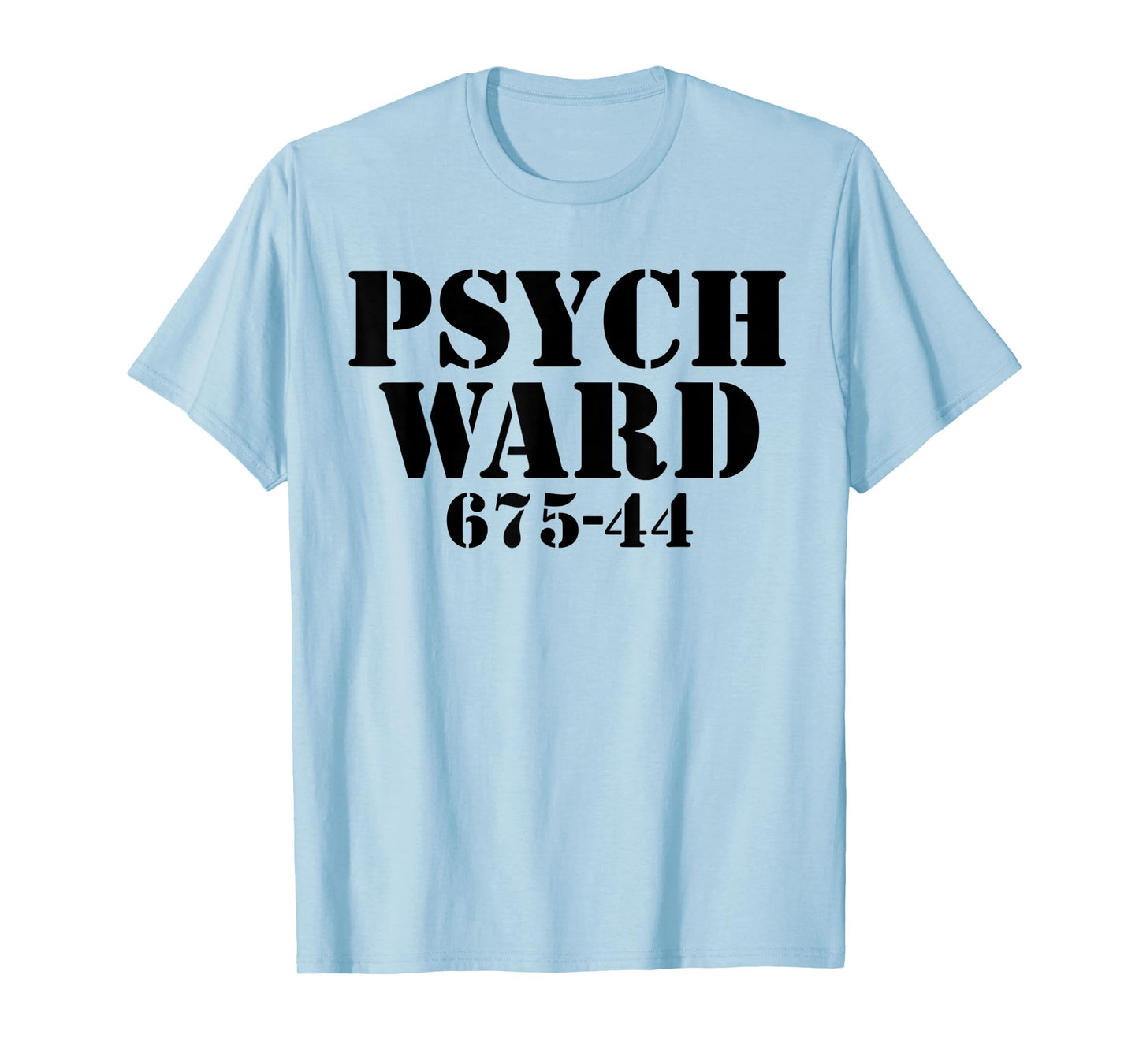 Lazy Halloween Costume Psych Ward Prison Inmate Asylum Gift T-Shirt