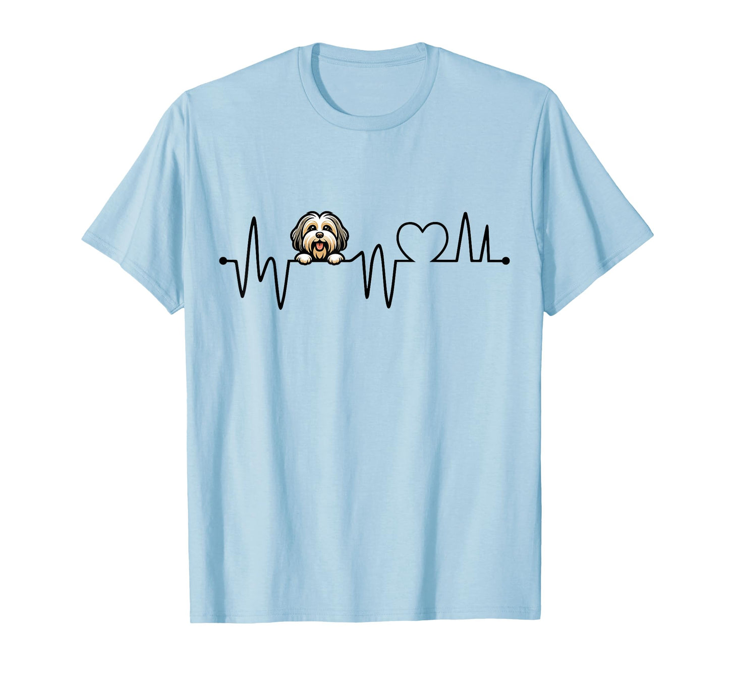 Havanese Heartbeat - Men Women Kids Havanese Lover T-Shirt