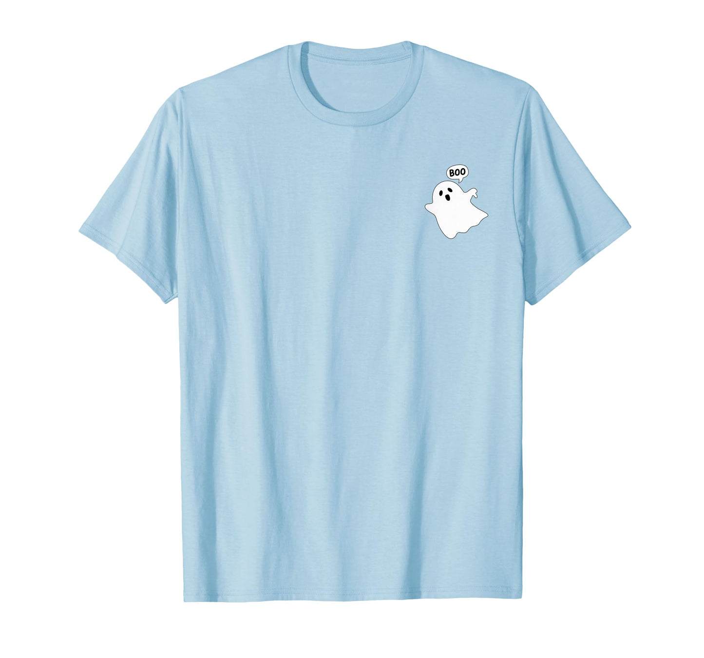 Thumbs Down Ghost Screaming Boo Disapproval Ghost halloween T-Shirt