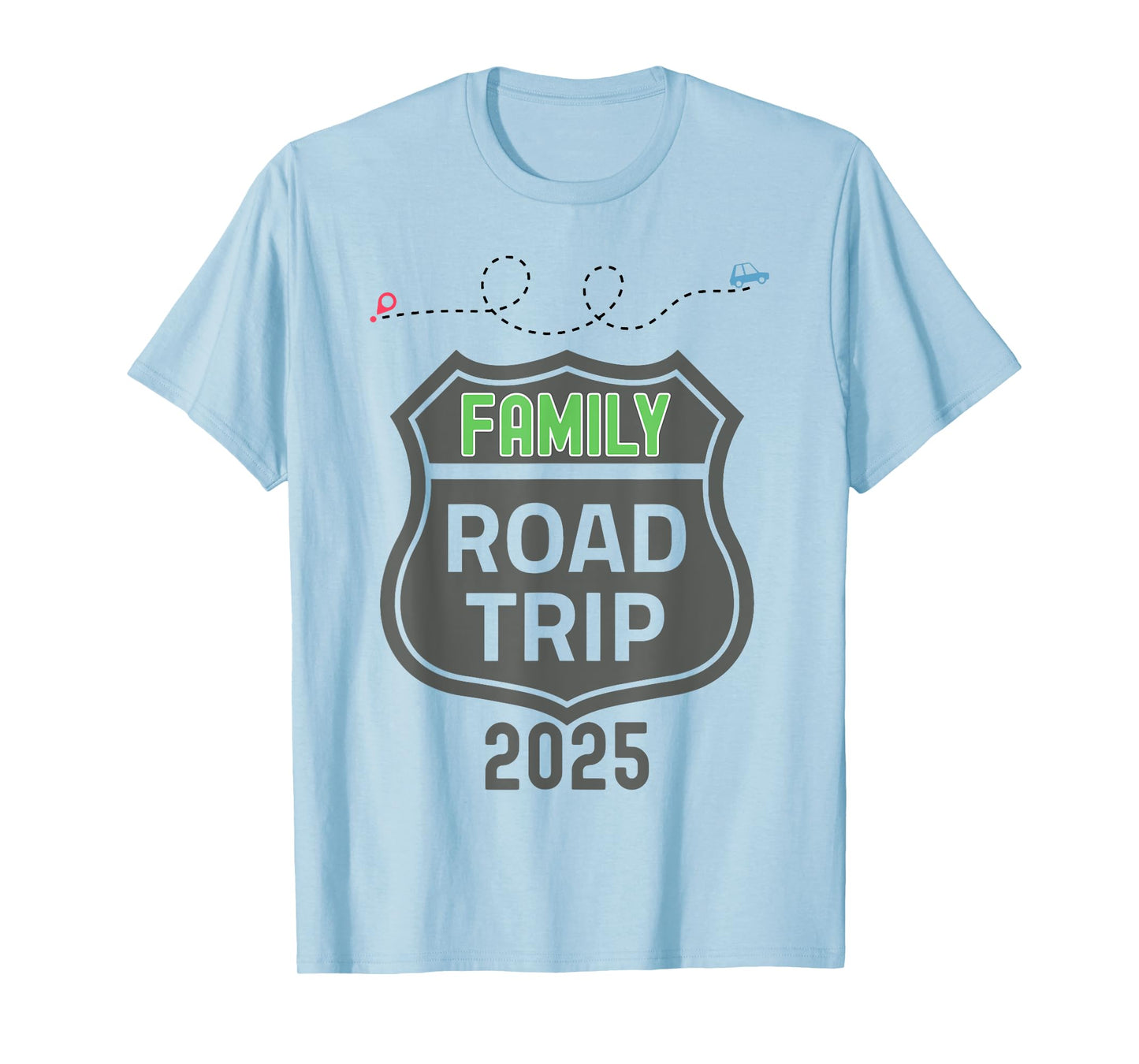Family Road Trip Vacation 2025 T-Shirt