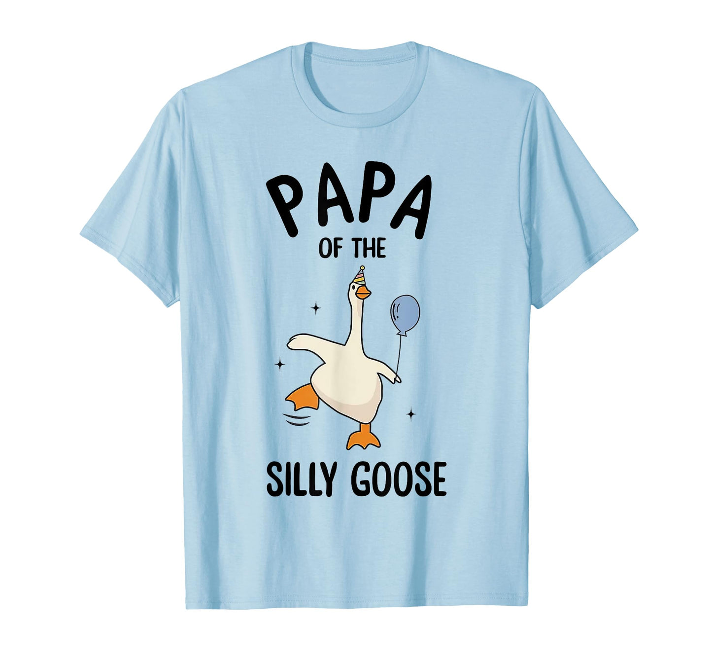 Papa Of The Silly Goose First Birthday Family Matching T-Shirt