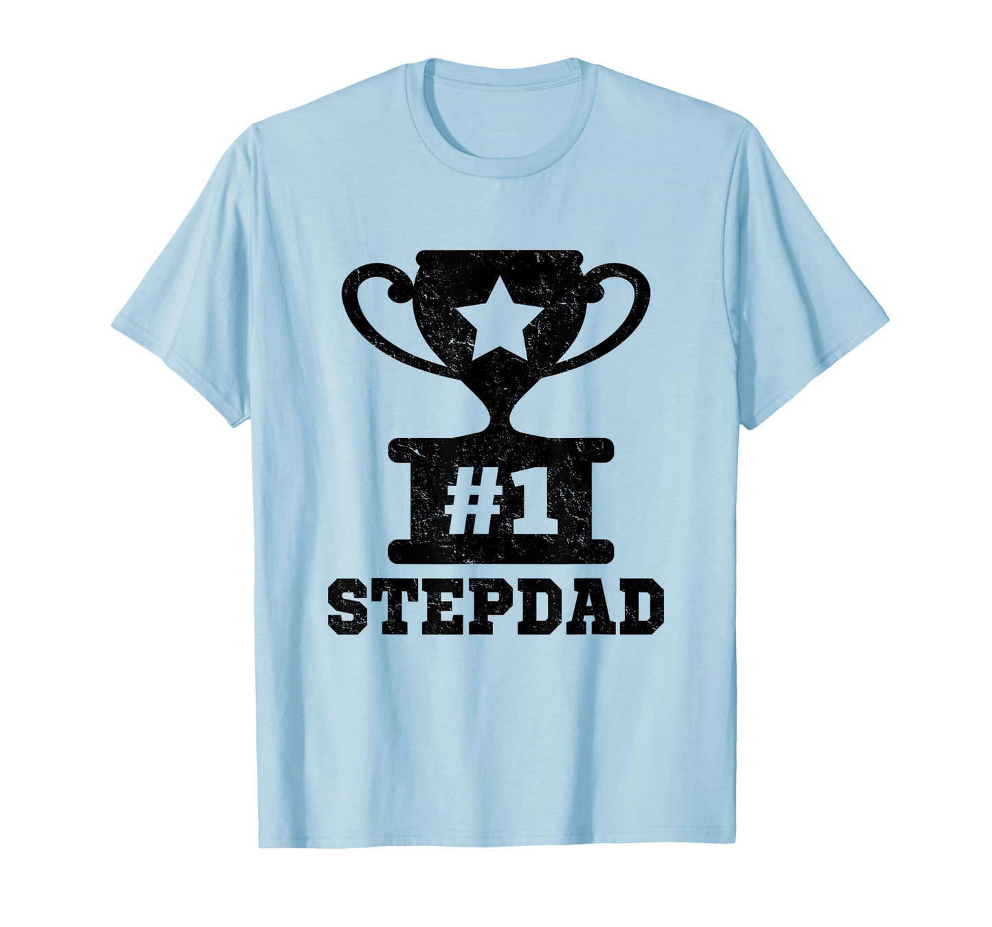 #1 Stepdad Number One Stepdad Stepfather Funny Father's Day T-Shirt