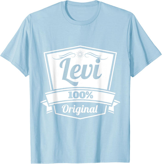 Levi Gift Shirt / Levi Personalized Name Birthday TShirt T-Shirt