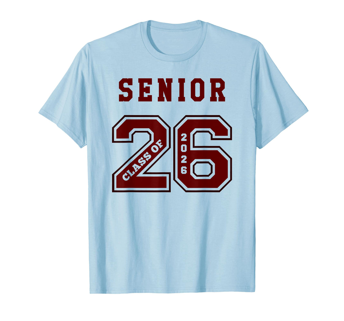 SENIOR CLASS OF 2026 - MAROON CLASS OF 26 SENIOR SWAG 4W T-Shirt