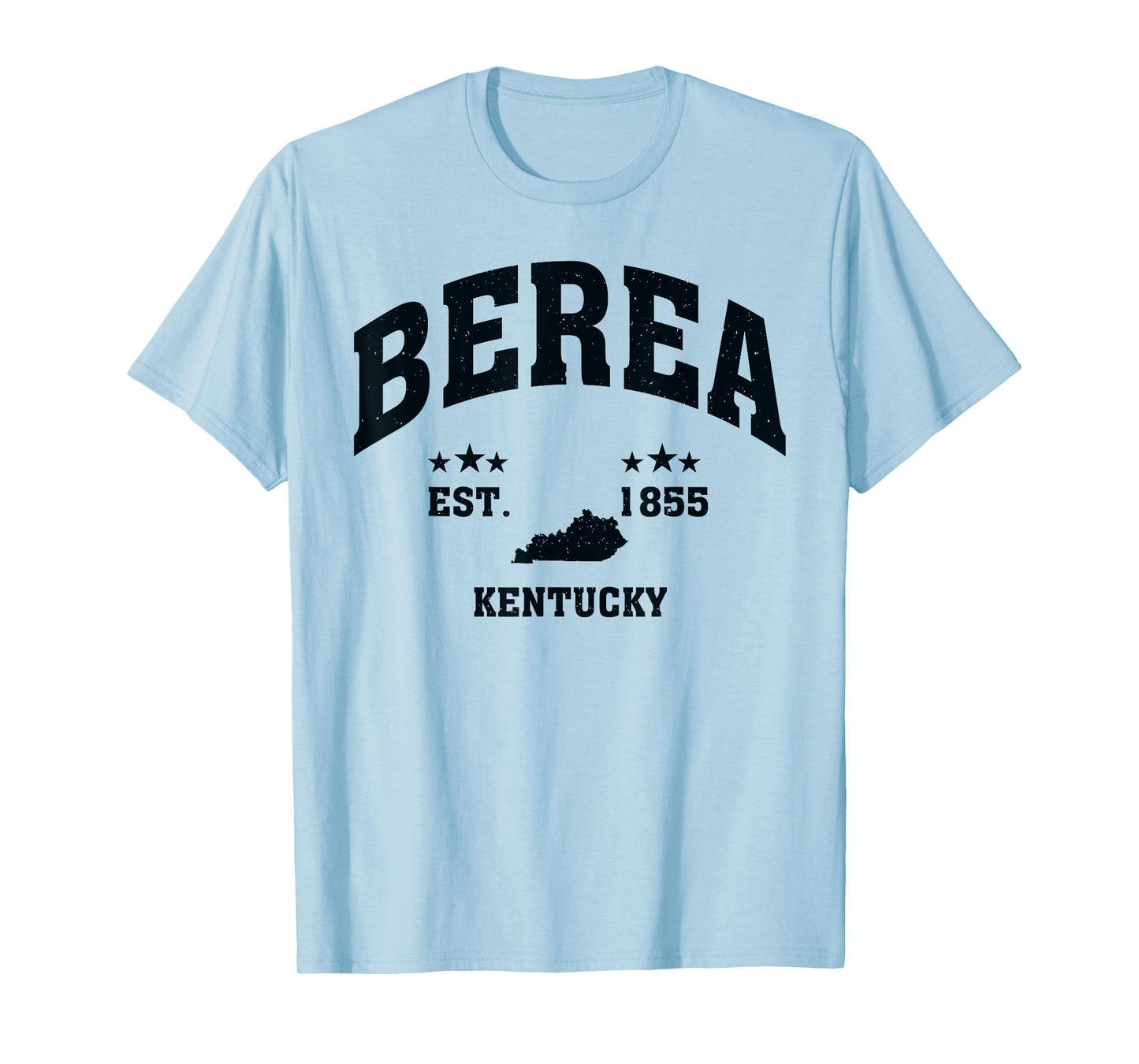 Vintage Berea Kentucky KY Throwback Athletic Sport T-Shirt