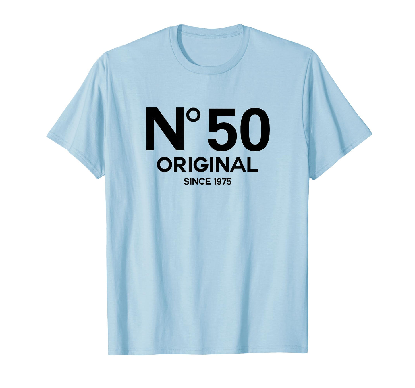 No 50 Original 50th Birthday Born in 1975 Fiftieth Retro T-Shirt