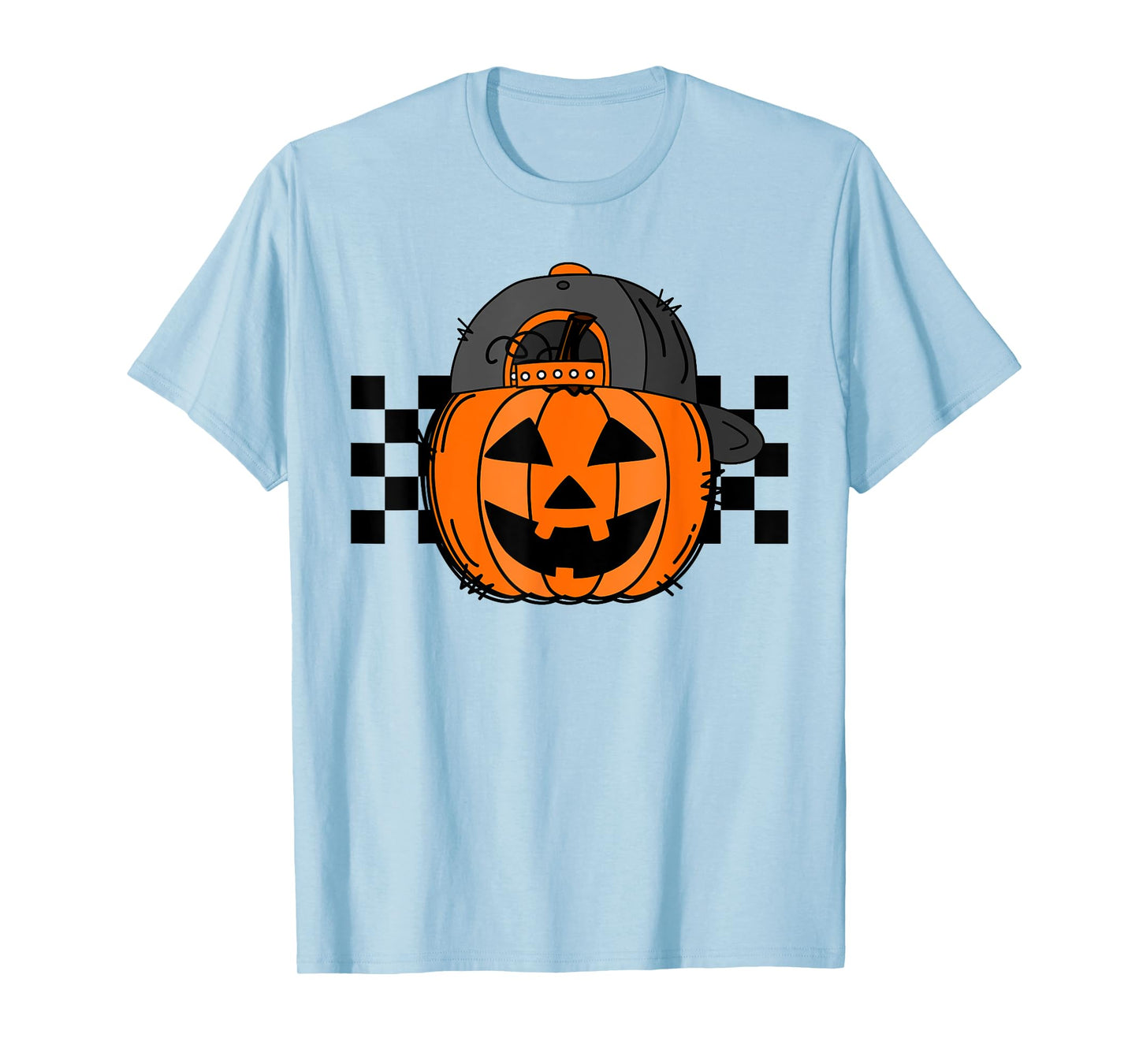 Halloween Shirt Boys Kids Toddler Jack O Lantern Pumpkin Hat T-Shirt