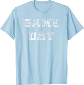 Game Day Football Shirt Men Women Kids Vintage Football Gift T-Shirt