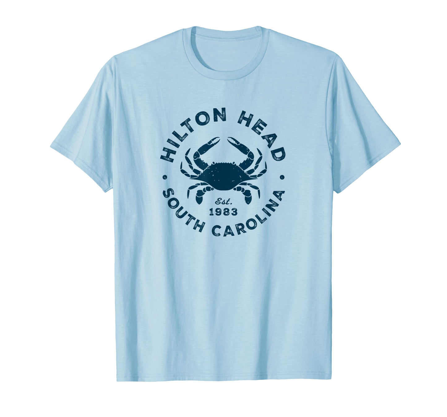 Vintage Hilton Head Island SC South Carolina Crab Souvenir T-Shirt