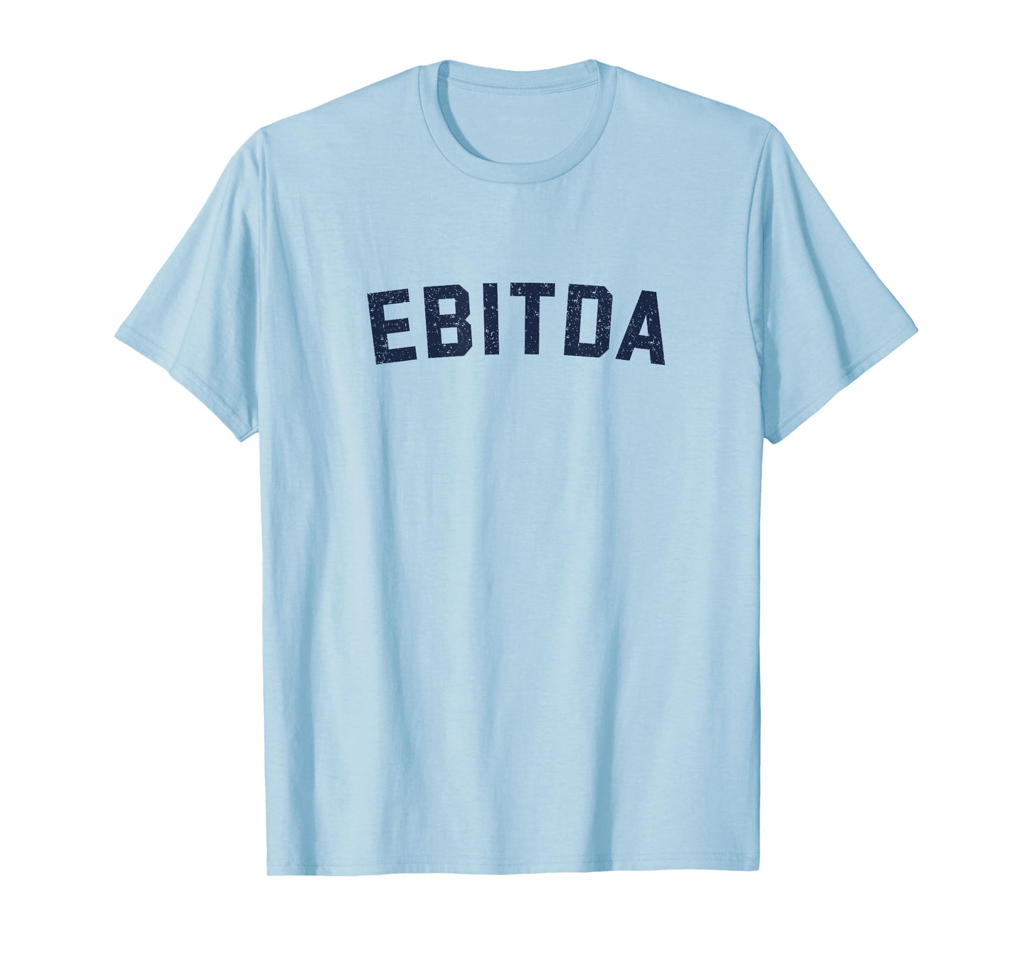 EBITDA Box Letter Adult Cotton T-Shirt