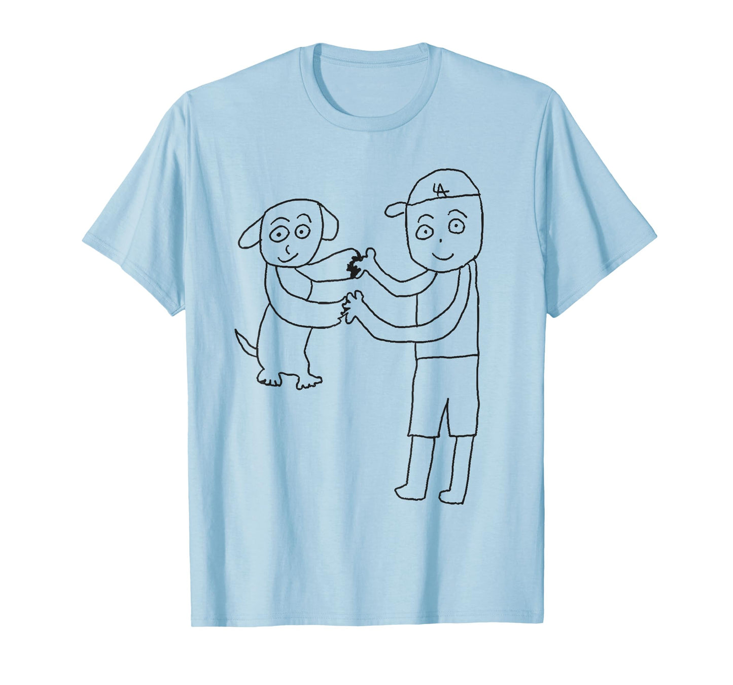 Dekopin and Otani-san Joining Hands T-Shirt