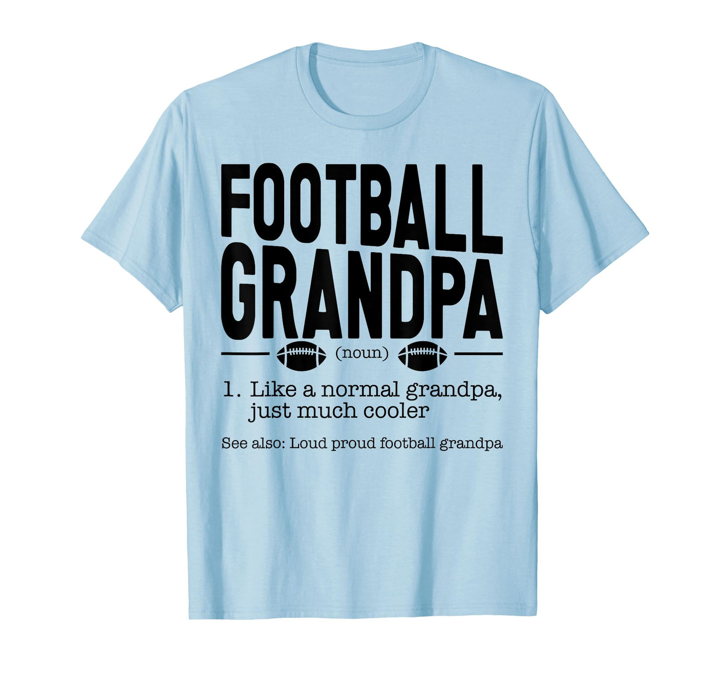 Football Grandpa T-Shirt