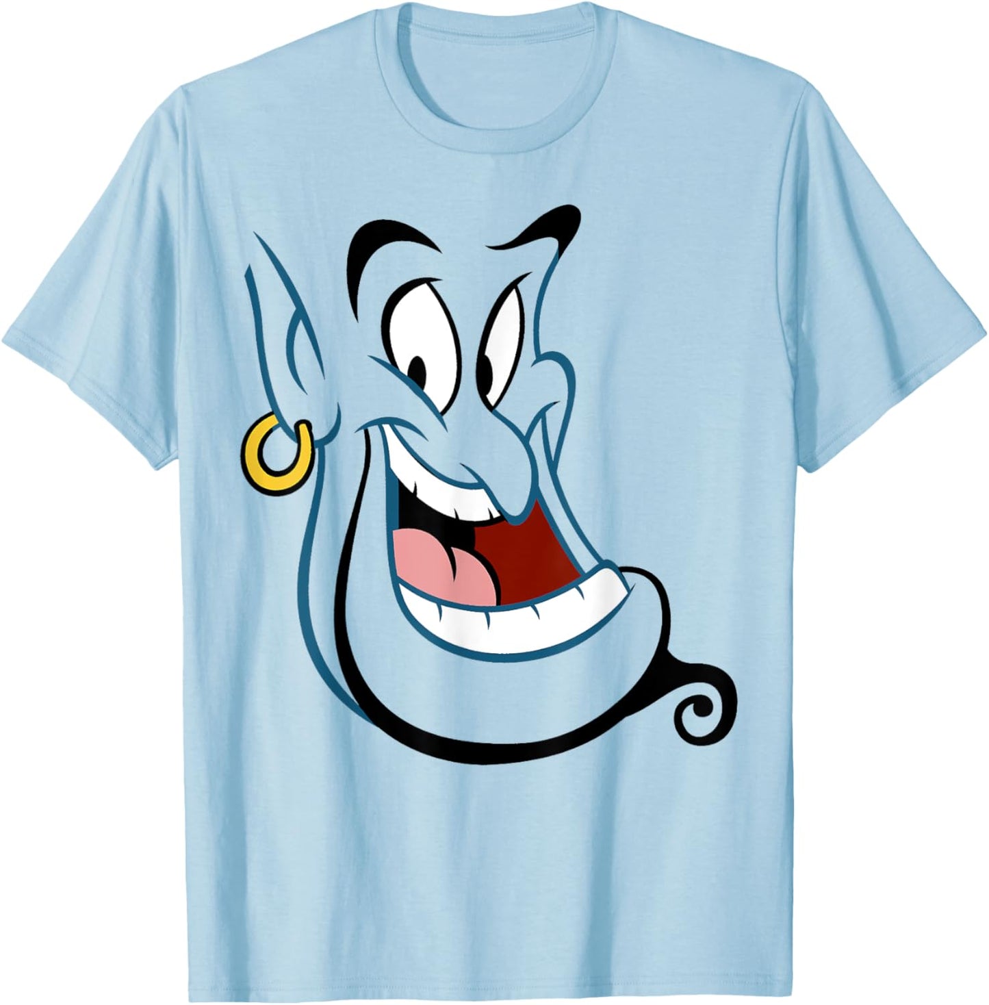 Disney Aladdin Genie Big Face Costume T-Shirt