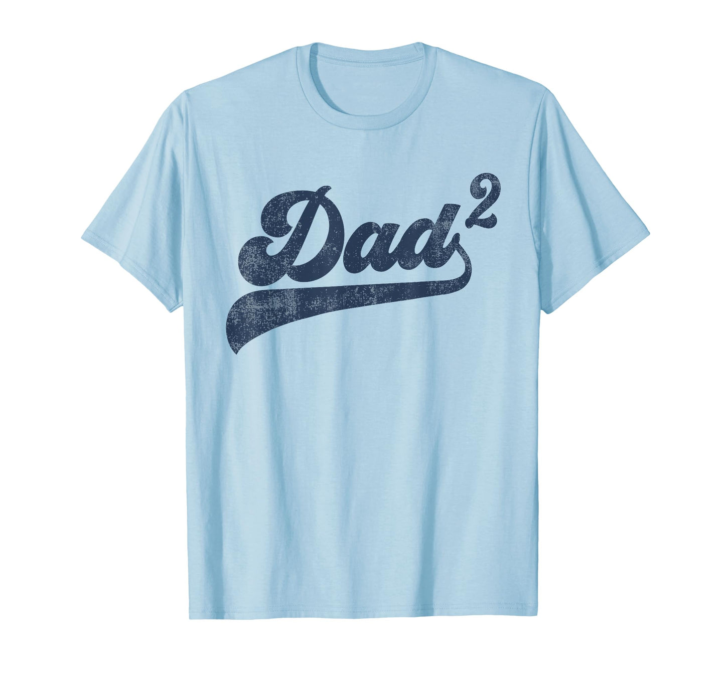 Dad2 Dad Squared Gifts Father Of Two Daddy 2 Second Time Dad T-Shirt