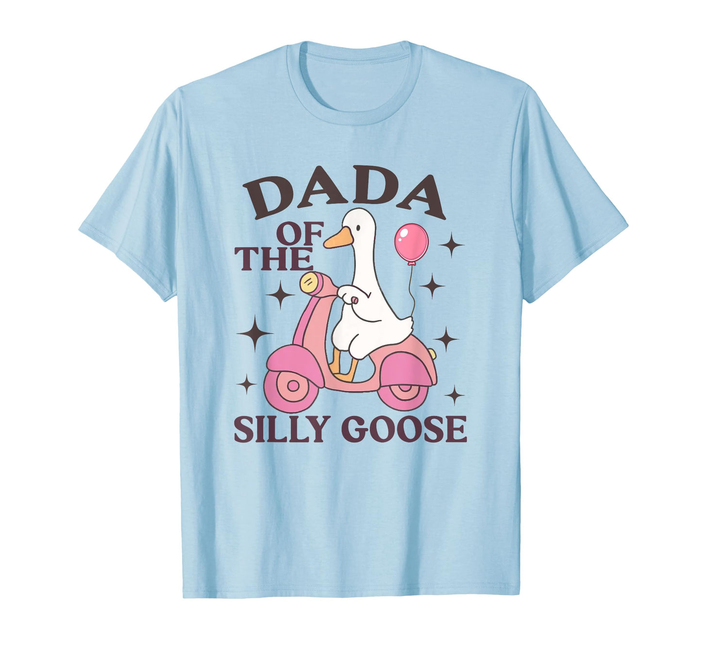 Dada Goose On The Loose Funny Birthday Matching Family T-Shirt