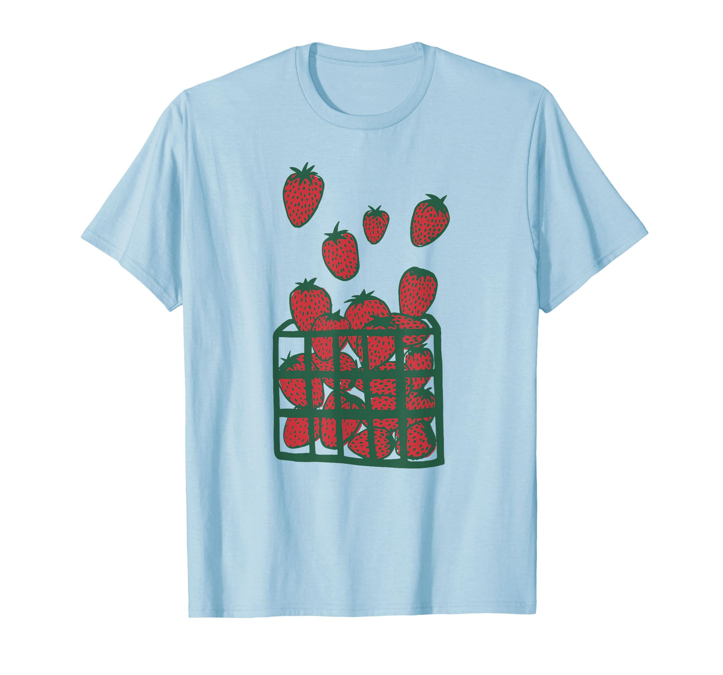 Strawberry Shirt | Farm Gardening Graphic For Women Kids T-Shirt