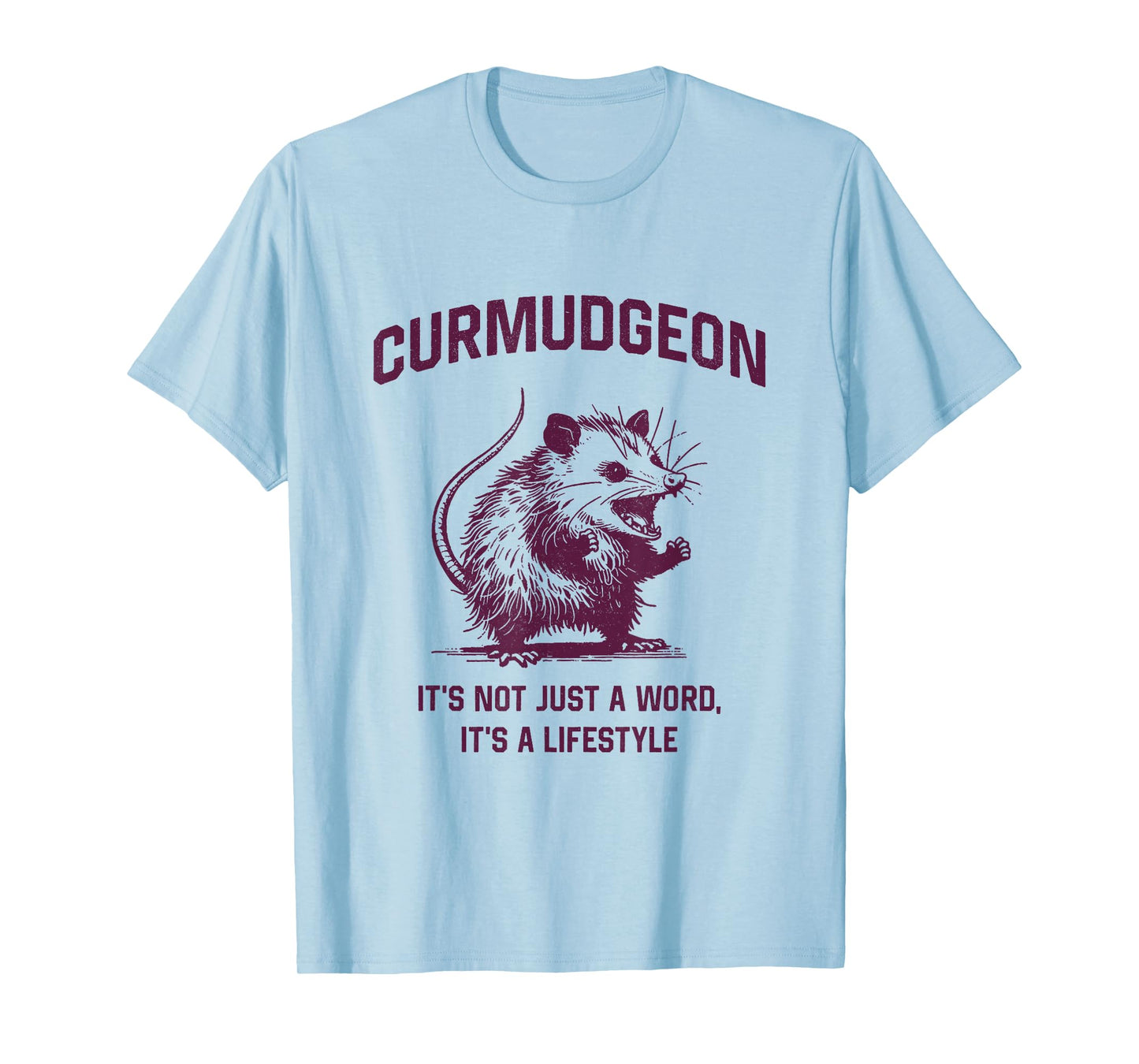 Curmudgeon It's Not Just A Word It's A Lifestyle Funny Meme T-Shirt