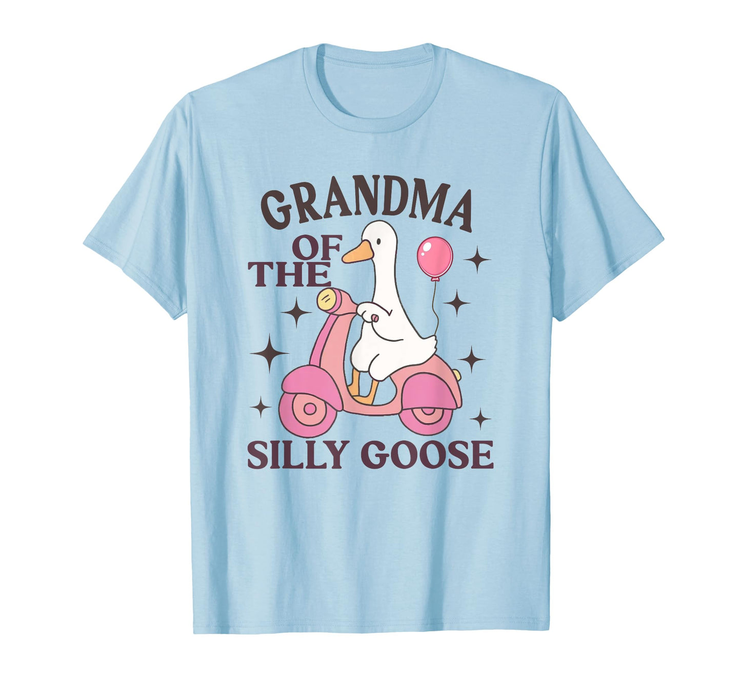 Grandma Goose On The Loose Funny Birthday Matching Family T-Shirt