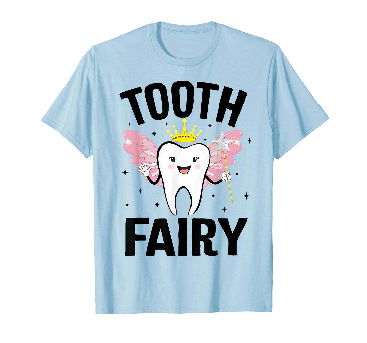 Funny Tooth Fairy Halloween Costume For Women Kids Girls T-Shirt