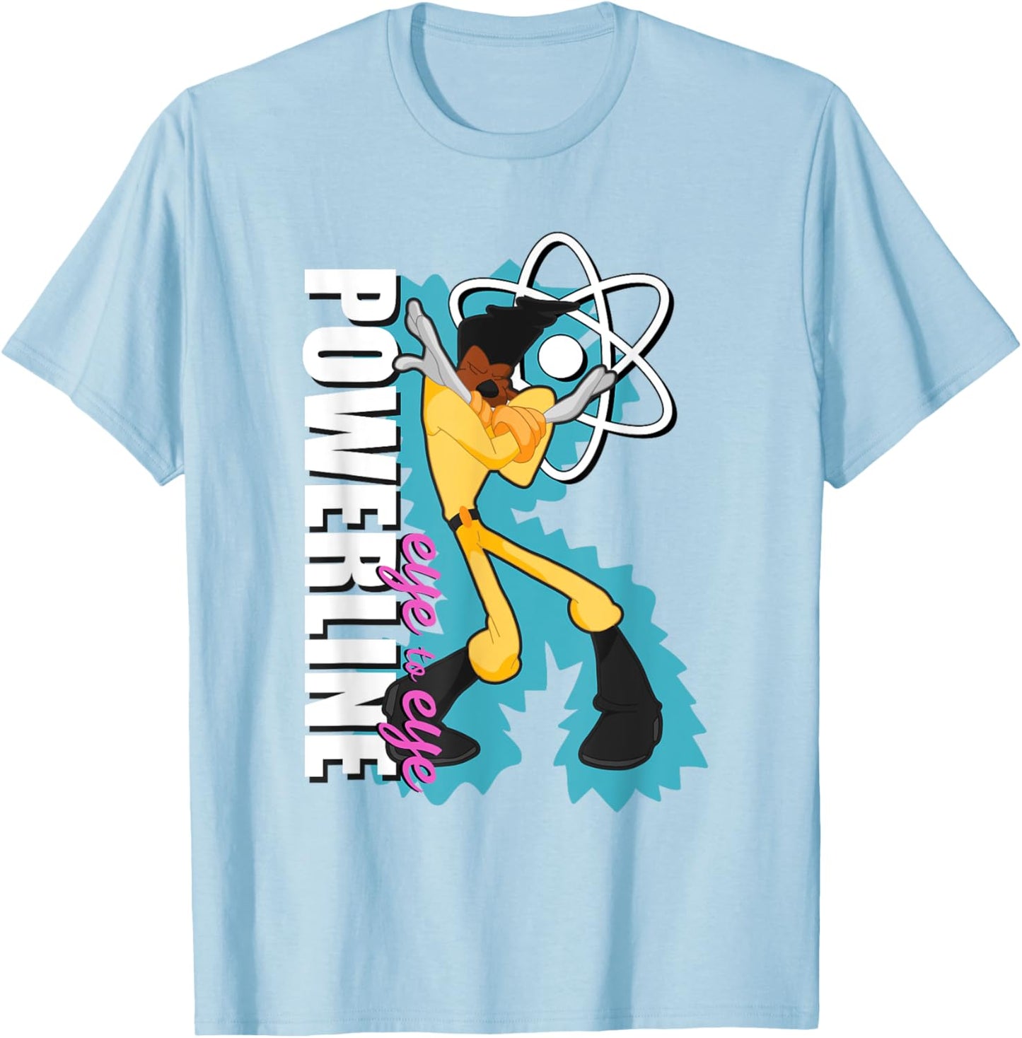 Disney A Goofy Movie Powerline Eye To Eye Dancing Portrait T-Shirt
