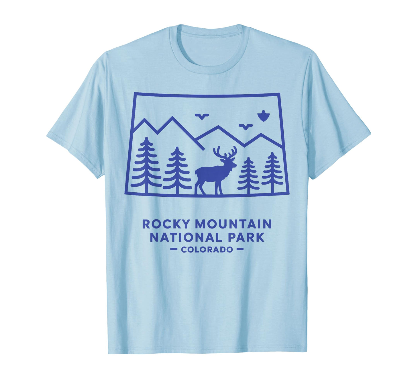 Rocky Mountain National Park Colorado Wildlife T-Shirt