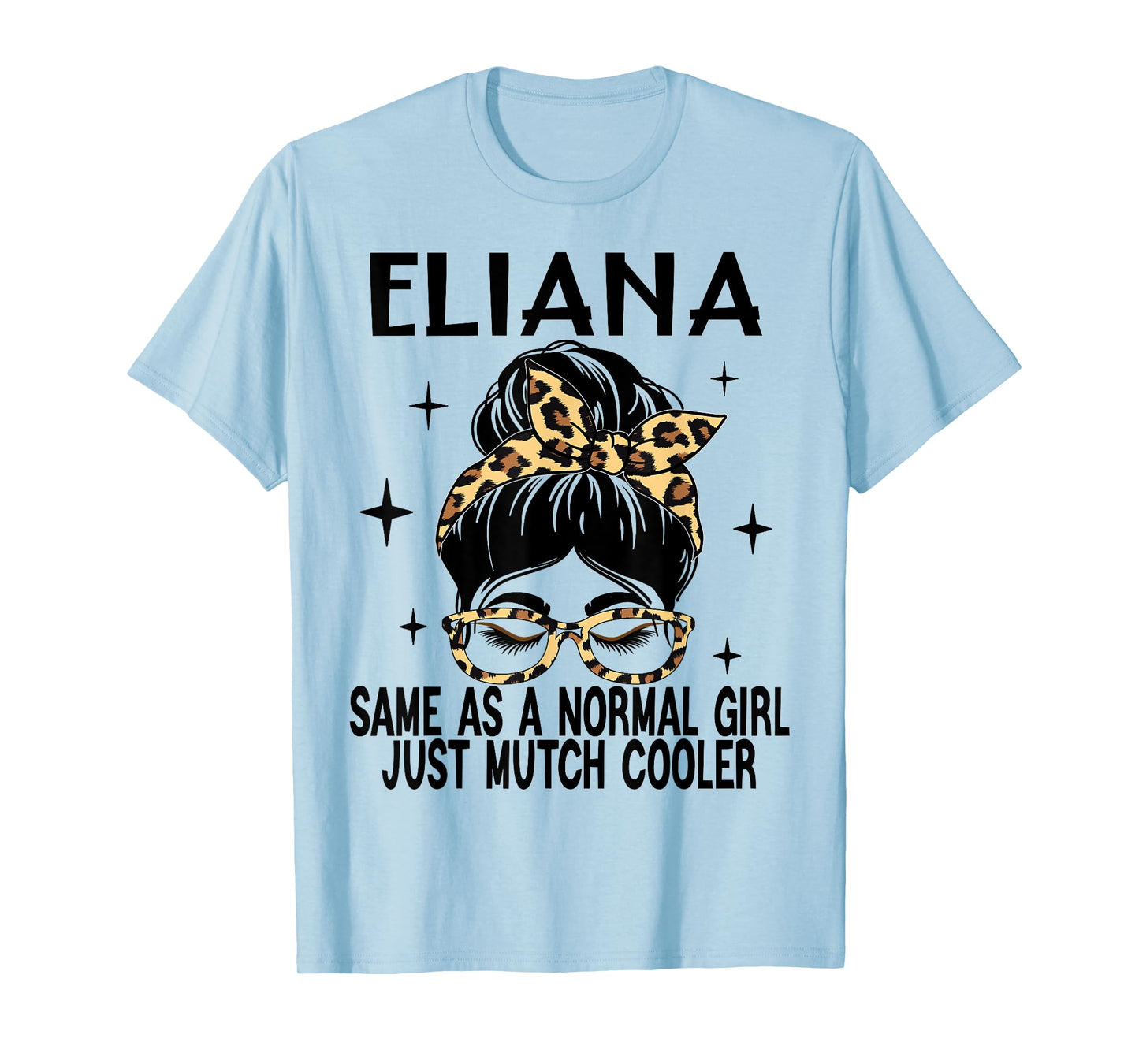 SwiftStyle Apparel ELIANA Costume Cute Definition Personalized Name ELIANA T-Shirt, Small, Grey