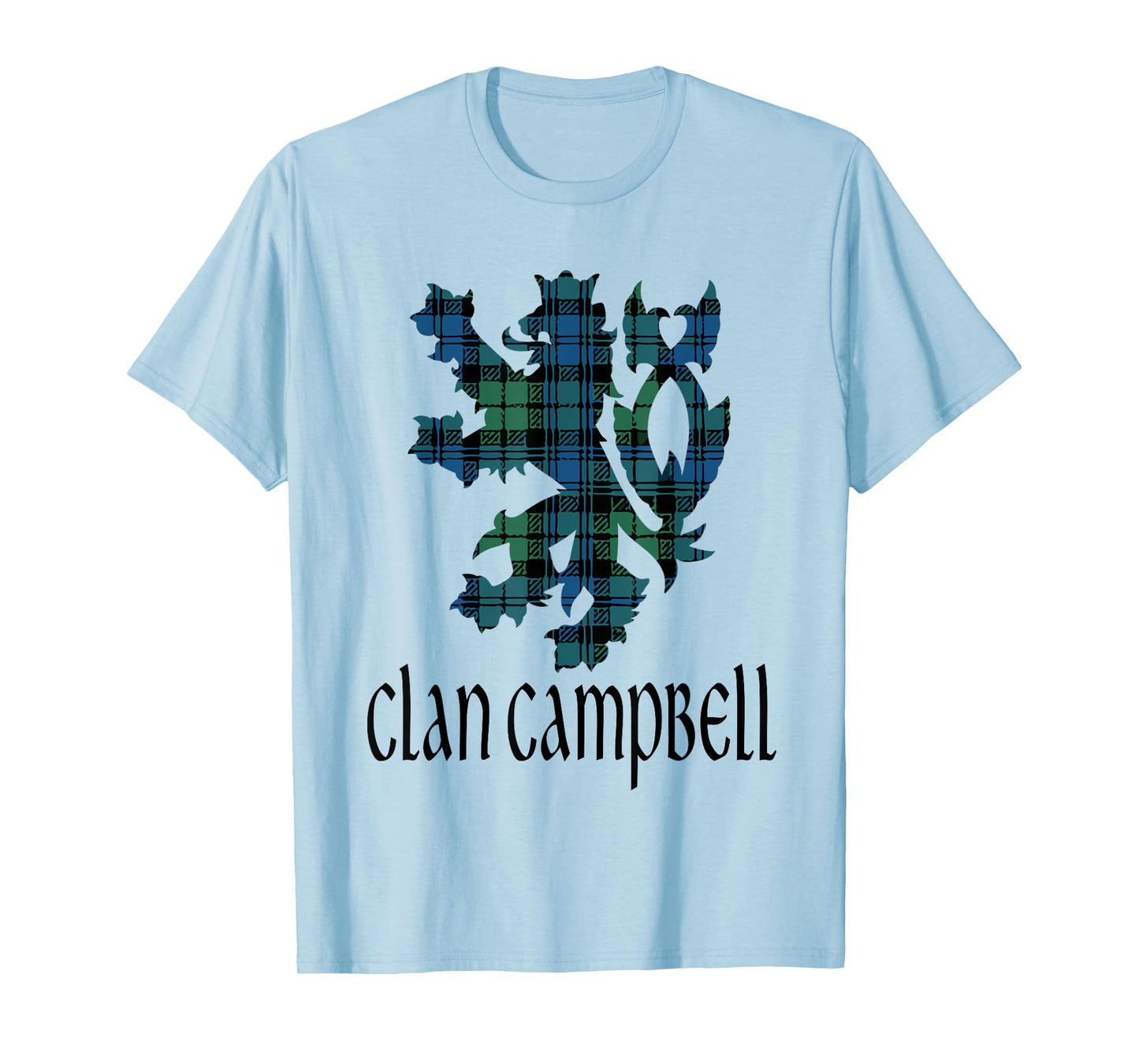 Clan Campbell Tartan Scottish Family Name Scotland Pride T-Shirt