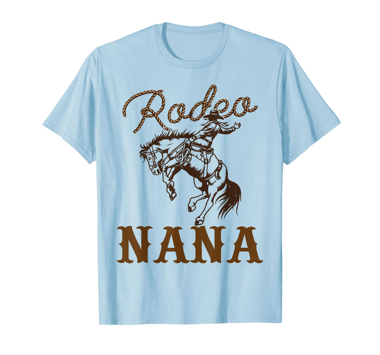 Nana Birthday Cowboy Cowgirl Western Rodeo Grandma Party T-Shirt