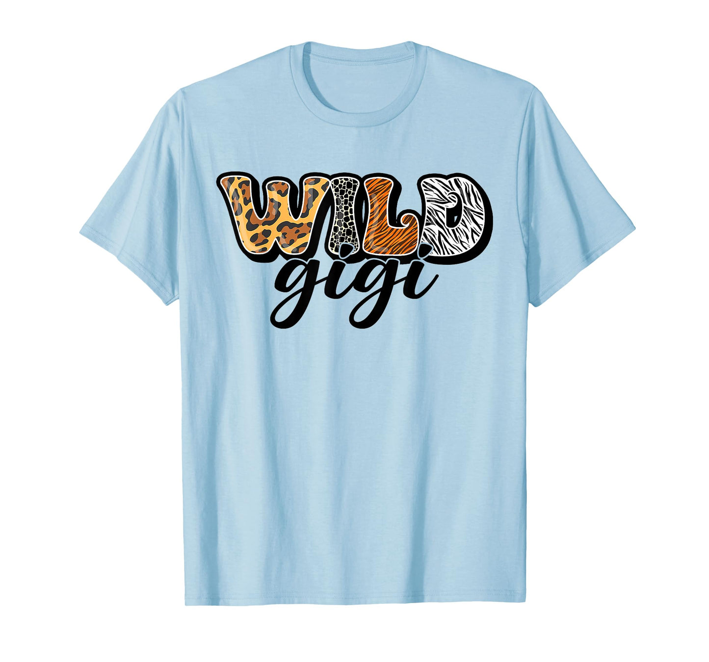 Wild Gigi Zoo Theme Birthday Safari Jungle Matching Party T-Shirt