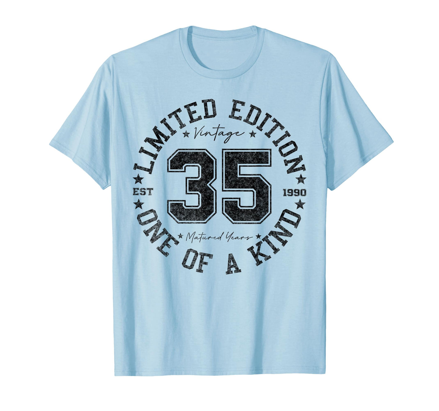 35 Year Old Gifts Vintage 1990 Limited Edition 35th Birthday T-Shirt