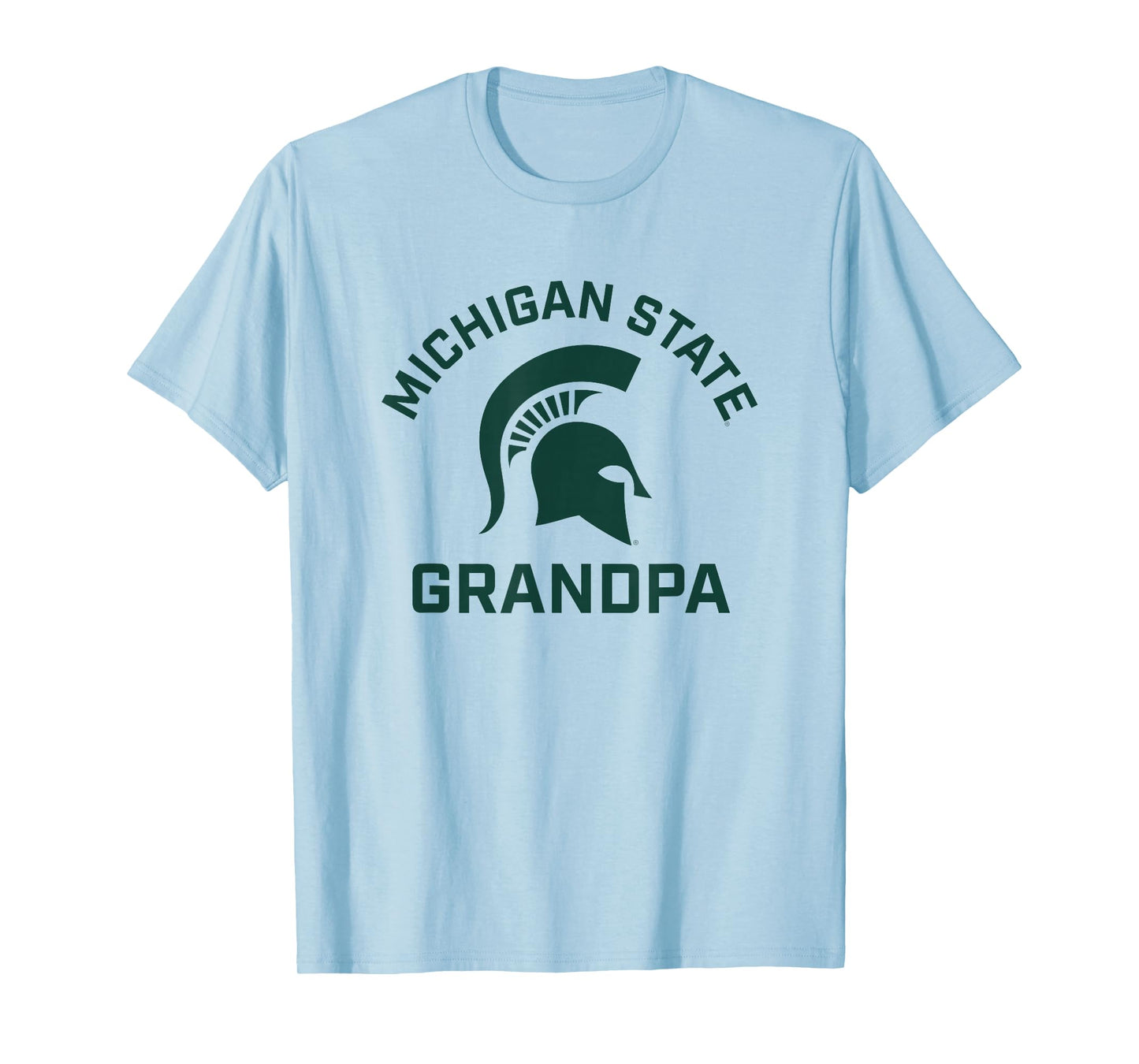 Michigan State MSU Spartans Arched Grandpa T-Shirt