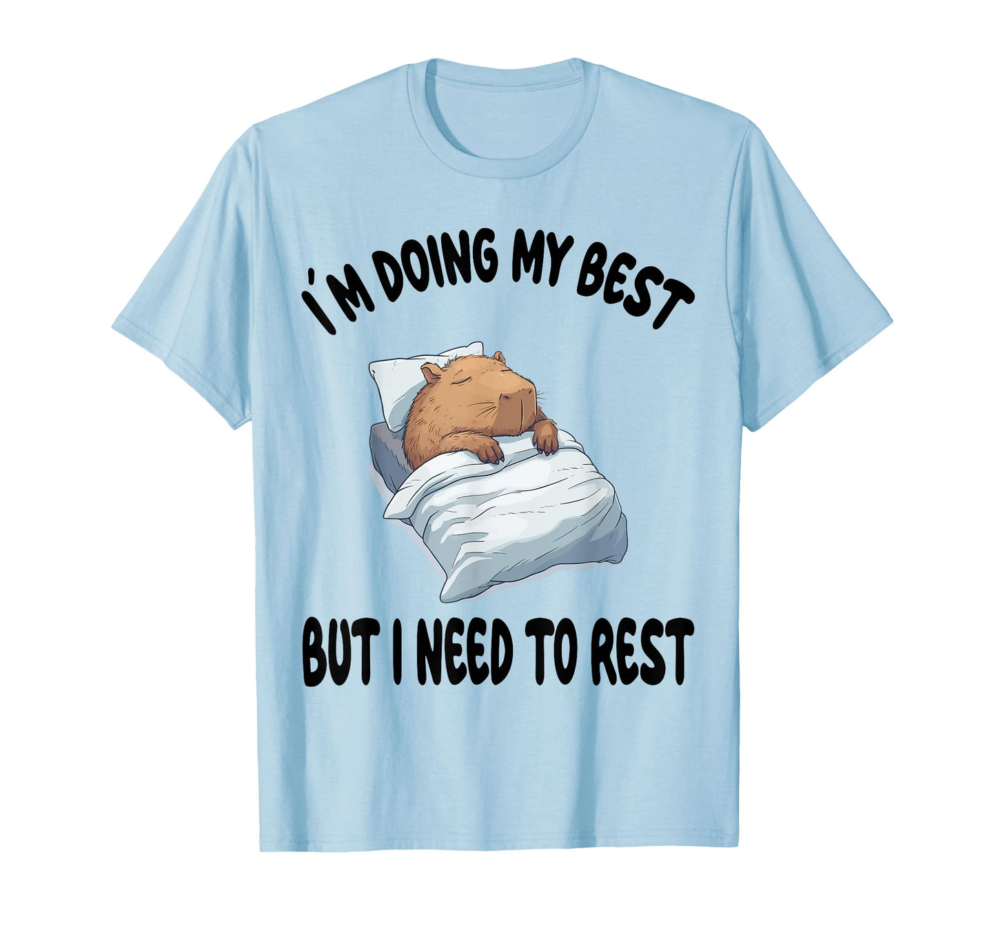 Capybara Official Sleepshirt Pajamas Nightgown T-Shirt