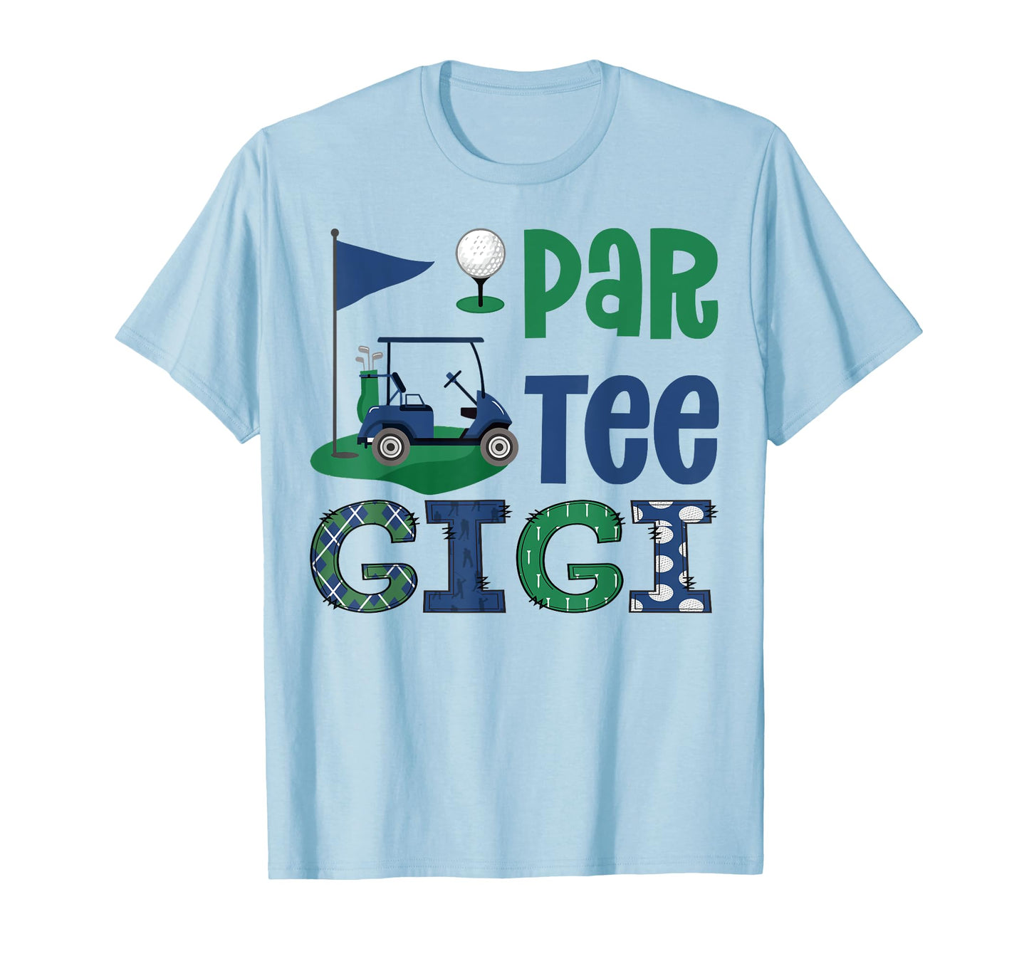 Par-Tee Gigi Golf Lover Birthday Party Family Matching T-Shirt