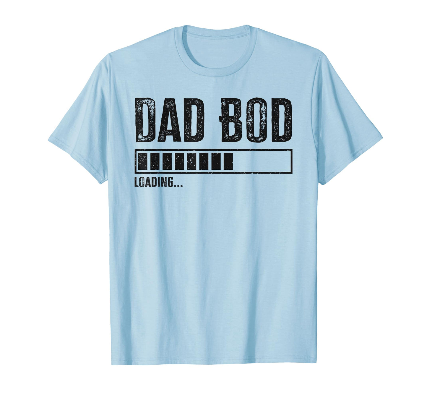 Mens Dad Bod Loading 2024 Funny Dad Fathers Day Baby Announcement T-Shirt