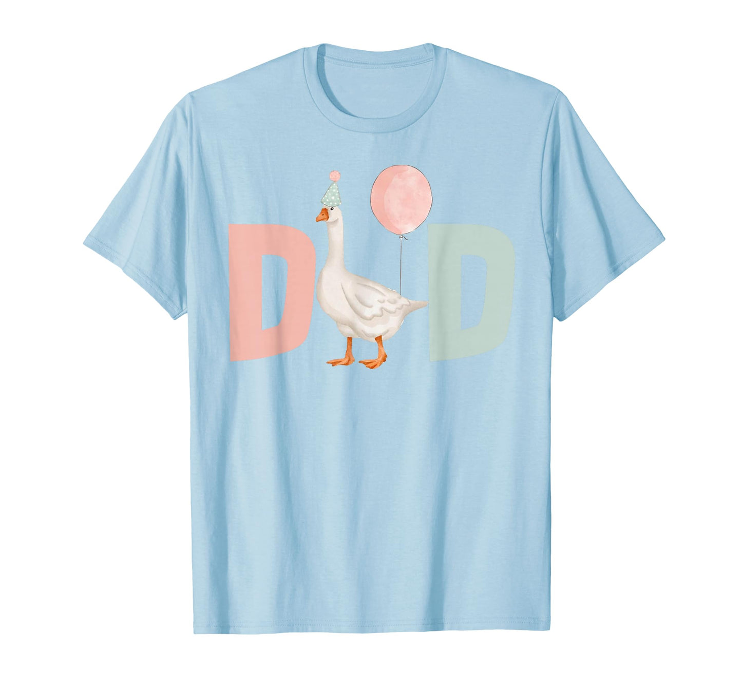 One Silly Goose Dad 1st First Birthday Family Matching Party T-Shirt