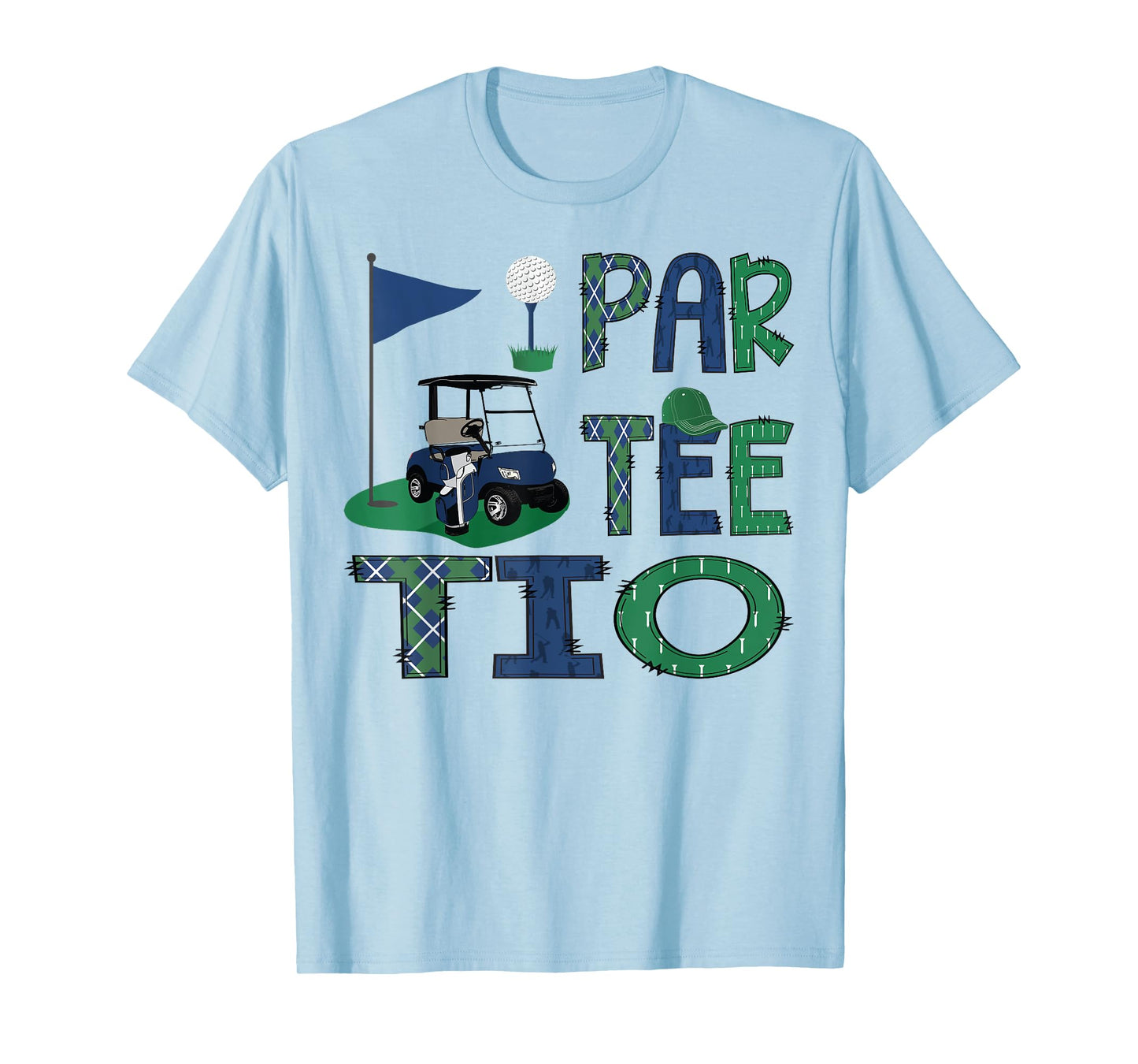 Par-Tee Tio Golf Lover Birthday Party Family Matching T-Shirt
