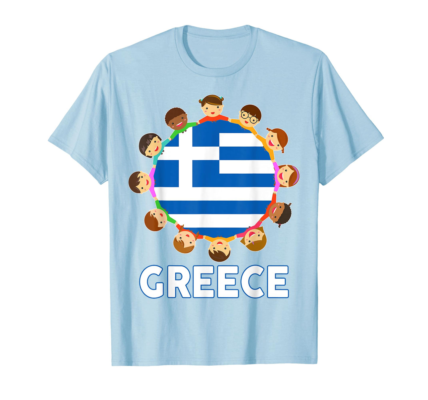 Toddler Greece-Shirt Greek Flag Baby Kid Boy Girl Men Women T-Shirt