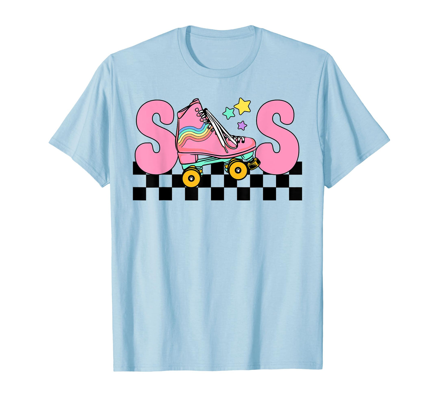 Sister Rolling Into Birthday Roller Skating Family Matching T-Shirt