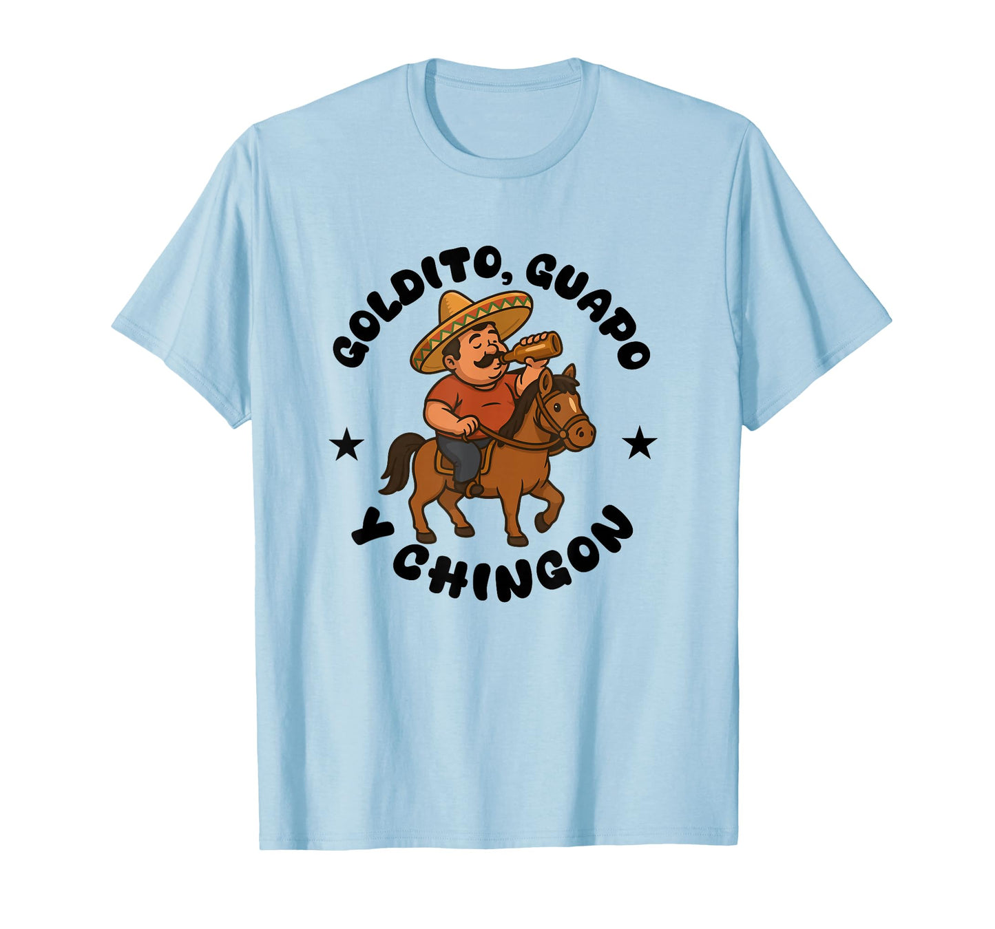 gordito guapo y chingon camisa papa mexicano mexican dad T-Shirt