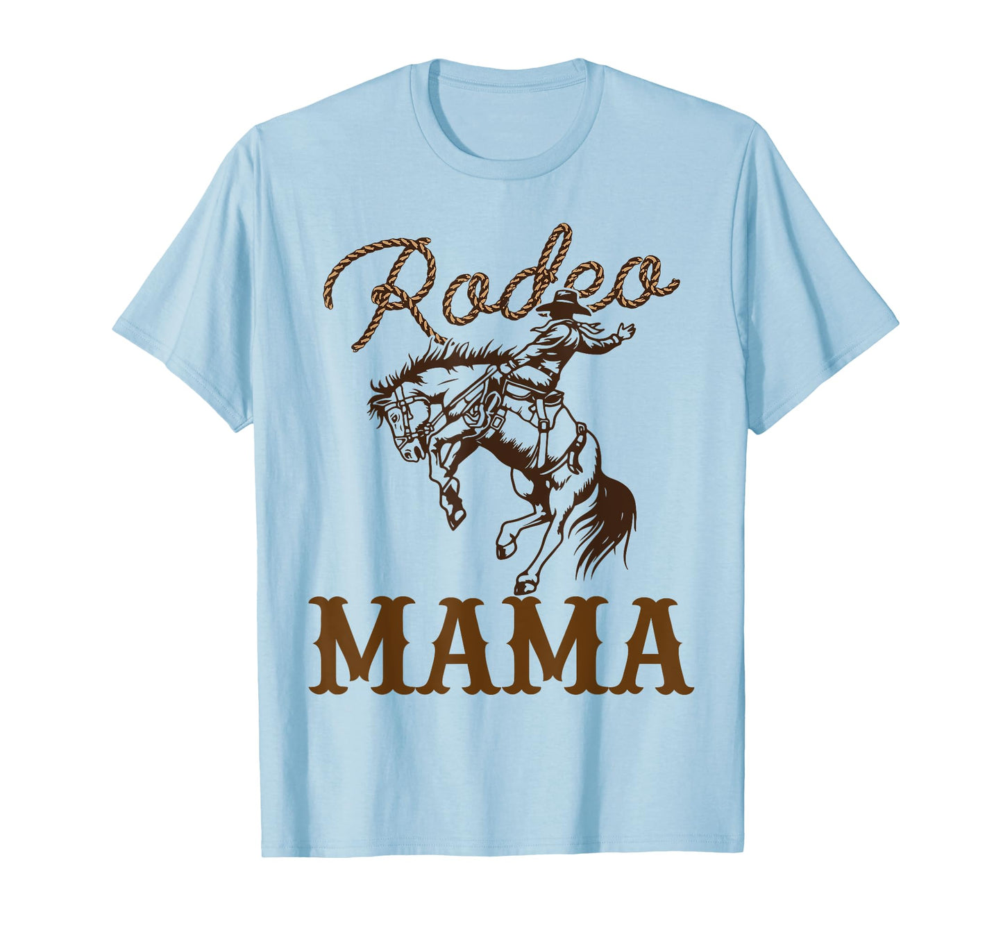Mama Birthday Cowboy Cowgirl Western Rodeo Mom Bday Party T-Shirt