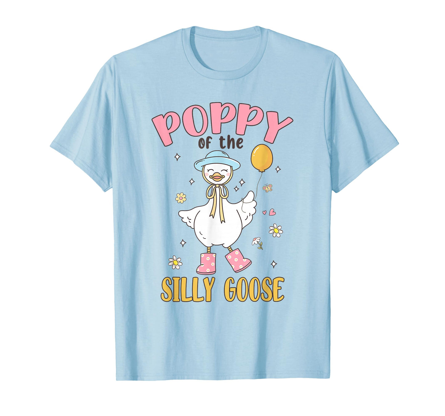 Poppy of The Silly Goose First Birthday Family Matching T-Shirt