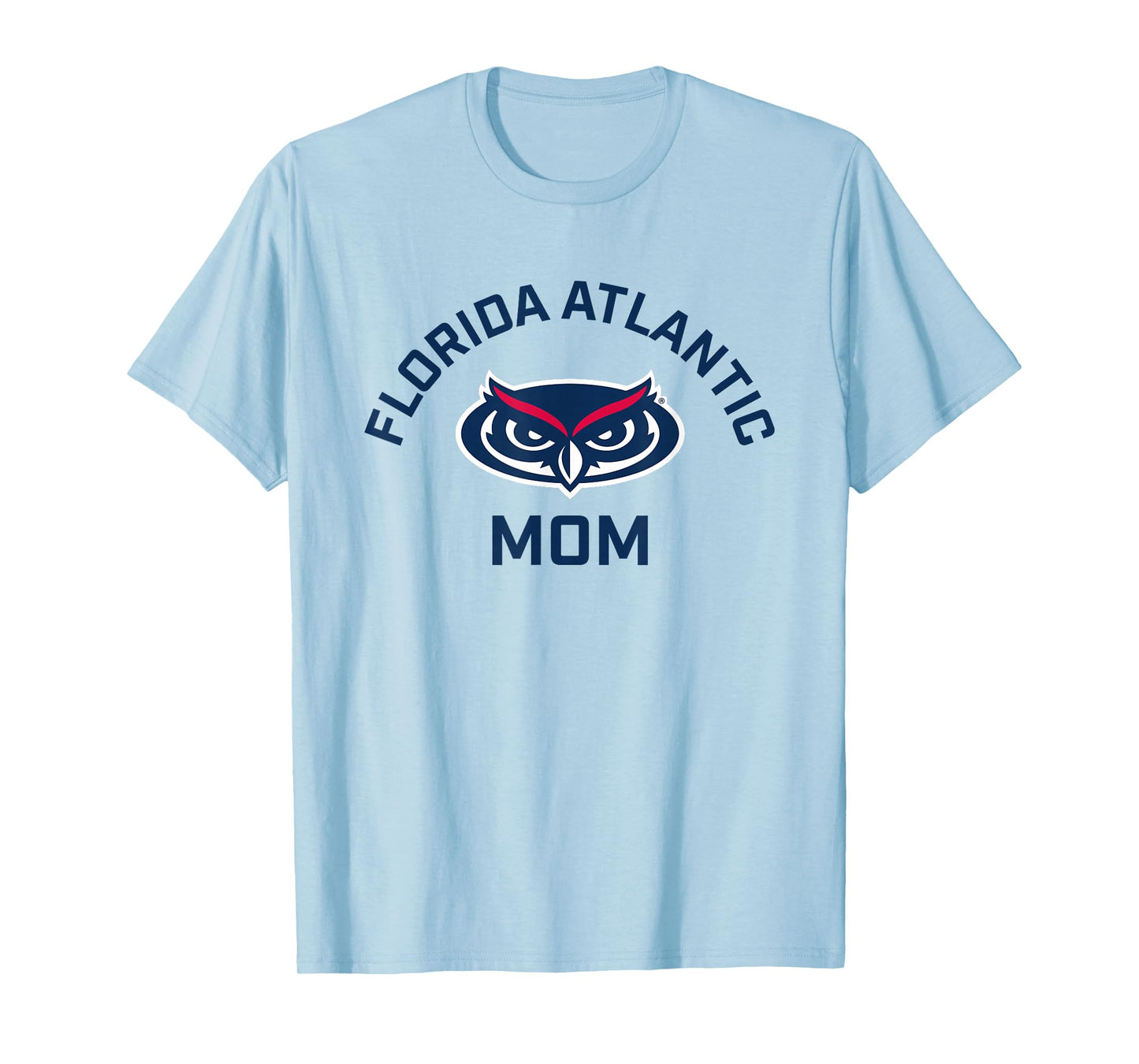 Florida Atlantic University FAU Owls Arched Mom T-Shirt
