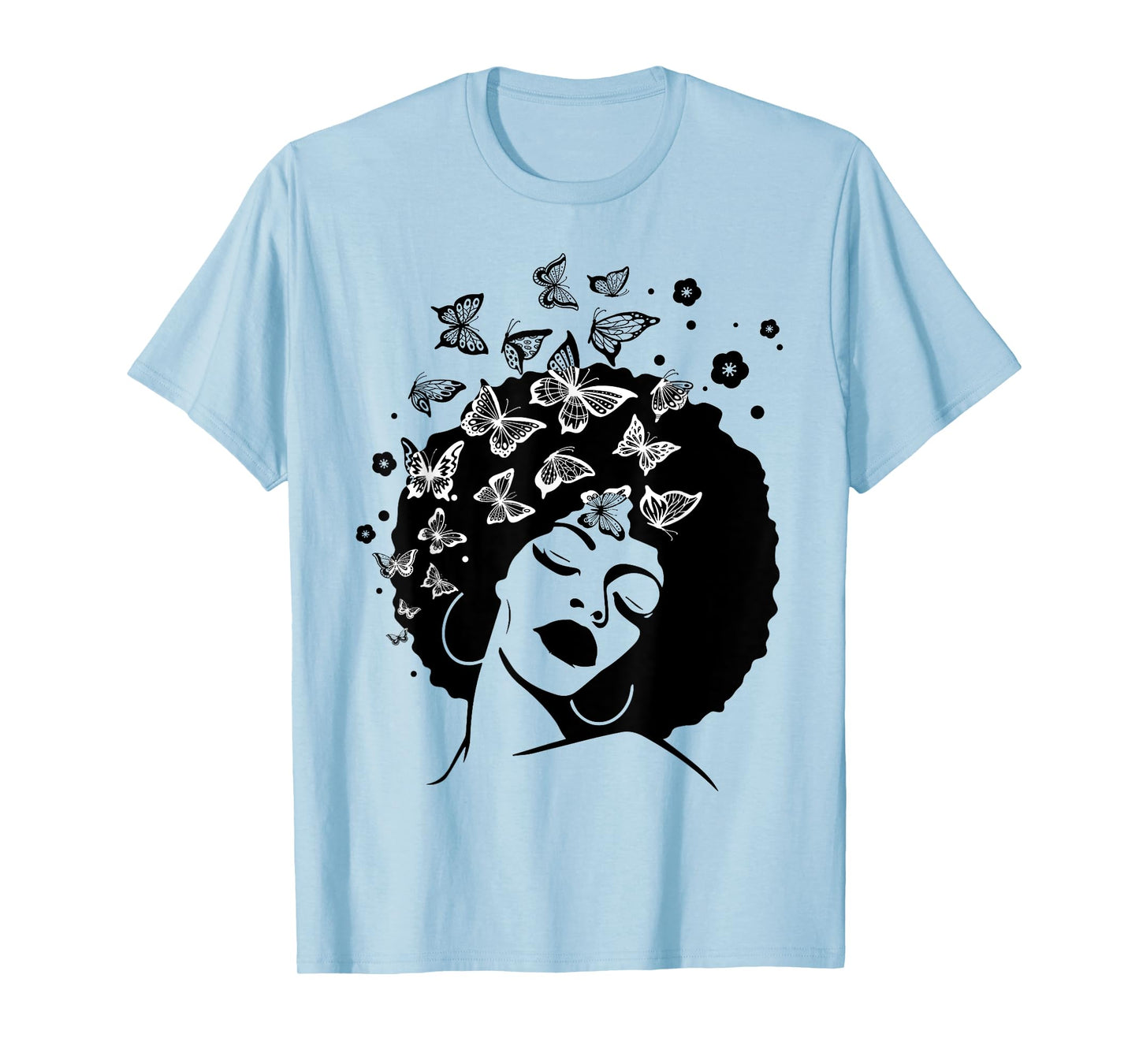 Melanin Queen African American Strong Black Natural Afro T-Shirt