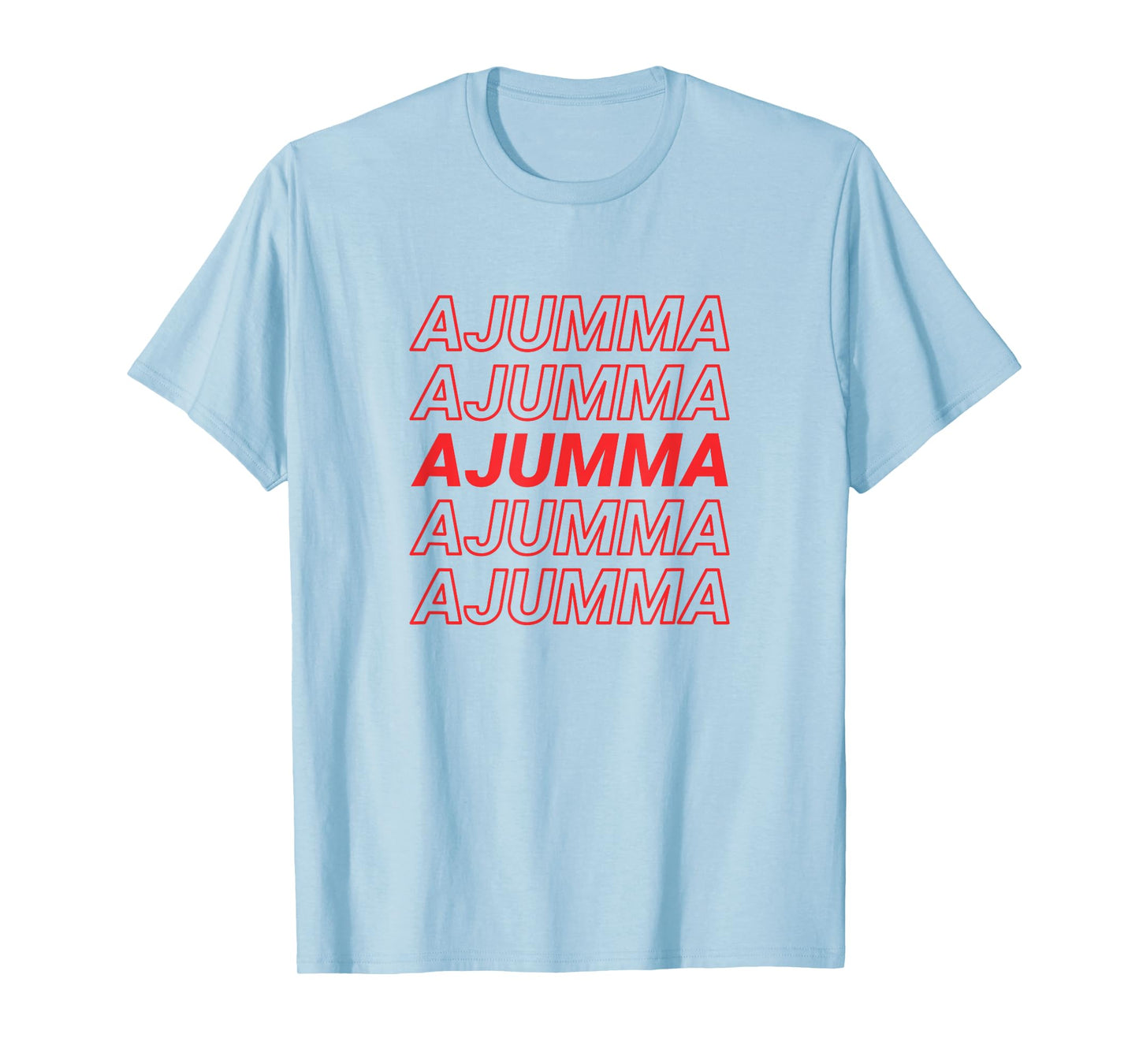 Ajumma Funny Korean Mom Street style - Korean Mother T-Shirt